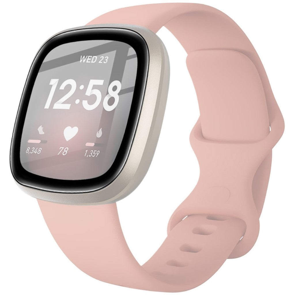 Fitbit Versa 3 Plastik Skærmbeskytter - Gennemsigtig#serie_641