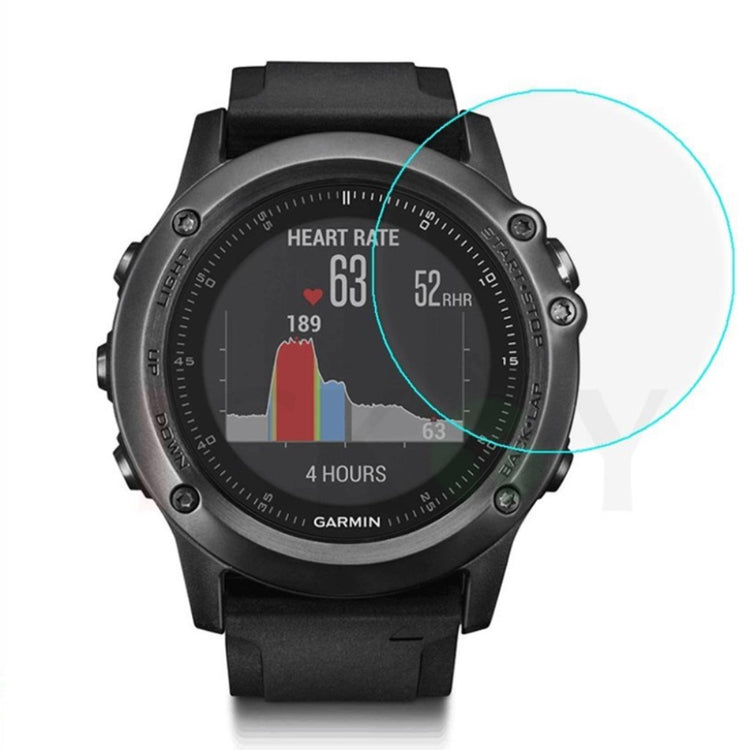 3stk Garmin Fenix 3 Glas Skærmbeskytter - Gennemsigtig#serie_041