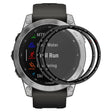 2kpl Garmin Fenix 7S Muovi 3D Kaareva Suojakalvo