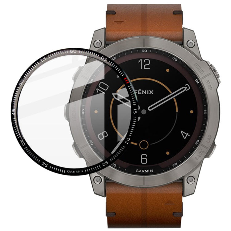 Garmin Fenix 7X Plastik  HD Skærmbeskytter - Gennemsigtig#serie_203