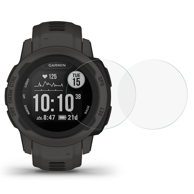 2stk Garmin Instinct 2S Plastik Skærmbeskytter - Gennemsigtig#serie_161