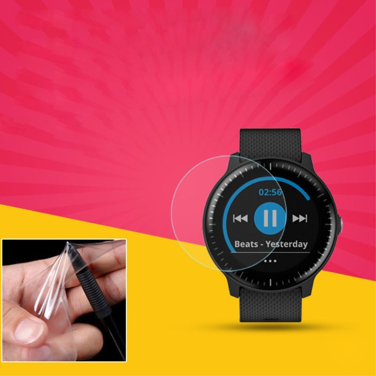 Garmin Vivoactive 3 Plastik Skærmbeskytter - Gennemsigtig#serie_040