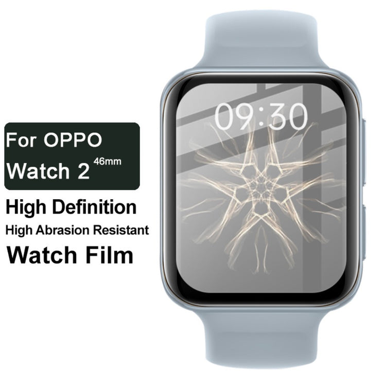Oppo Watch 2 (46mm) Plastik  HD Skærmbeskytter - Gennemsigtig#serie_043