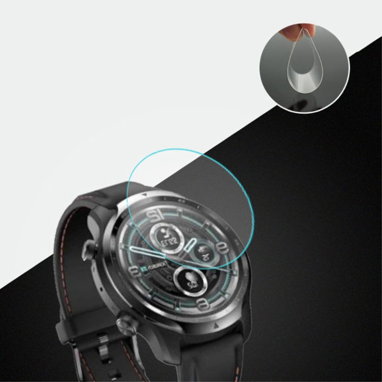 Ticwatch Pro 3 Plastik Skærmbeskytter - Gennemsigtig#serie_2