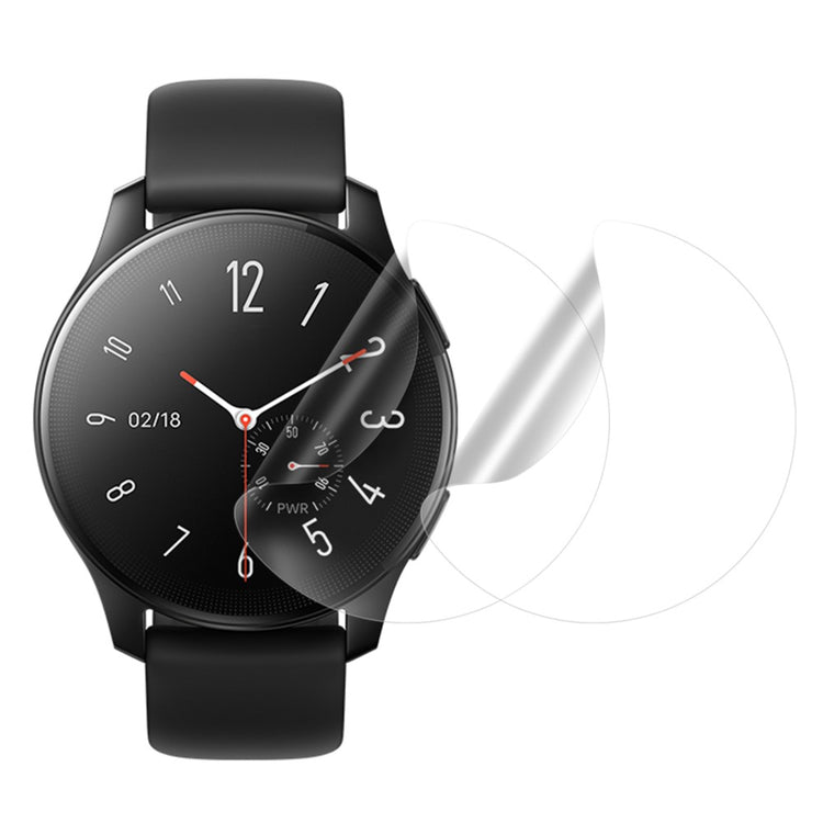 2stk Vivo Watch 2 Plastik Skærmbeskytter - Gennemsigtig#serie_4