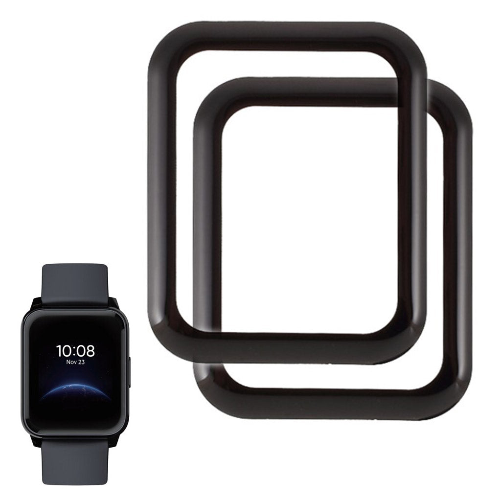 2stk Realme Watch 2 Plastik Skærmbeskytter - Gennemsigtig#serie_1