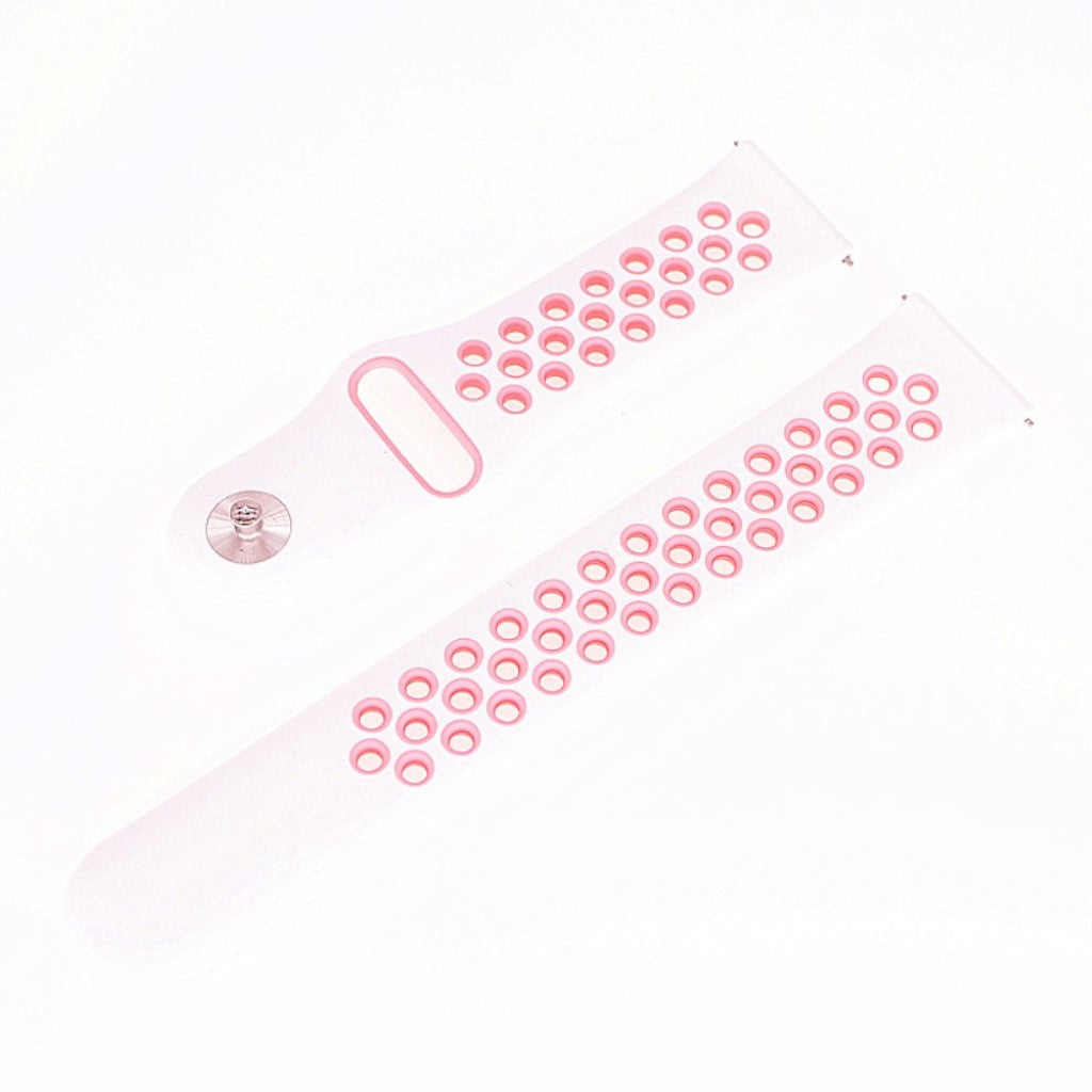Helt vildt pænt 20mm Silikone Rem - Pink#serie_1