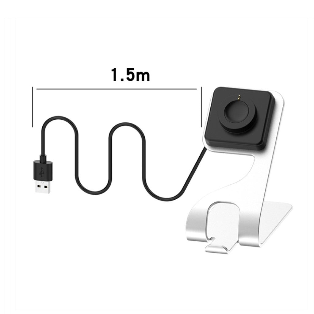 Metal Universal Smartwatch   Ladestation - Sølv#serie_2