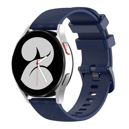 20mm Universal carbon fiber silicone watch strap - Navy Blue#serie_1