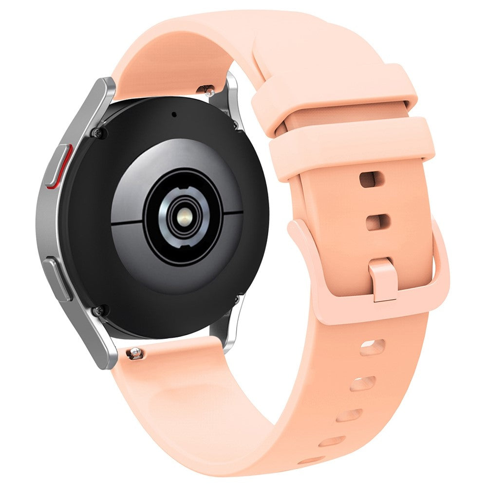 20mm Universal simple silicone watch strap - Pink#serie_3