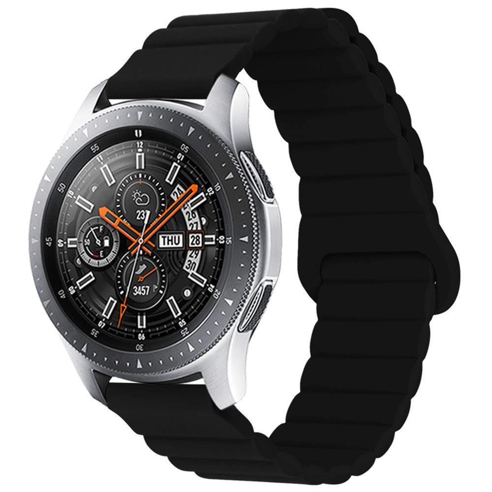 Meget elegant Universal Silikone Urrem - Sort#serie_5