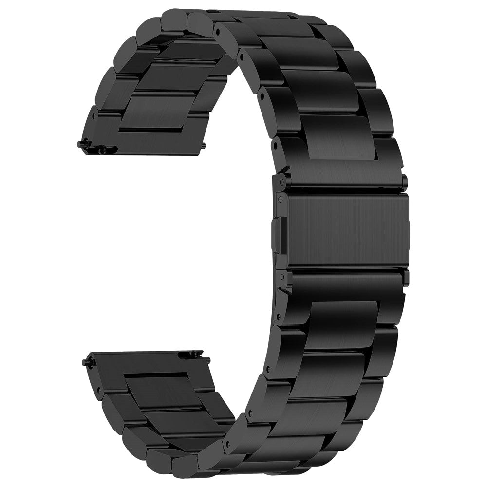 20mm Universal stainless steel watch strap - Black#serie_1