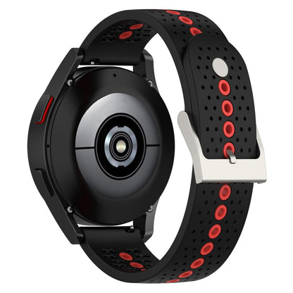 20mm Universal dual color watch strap - Black / Orange#serie_1