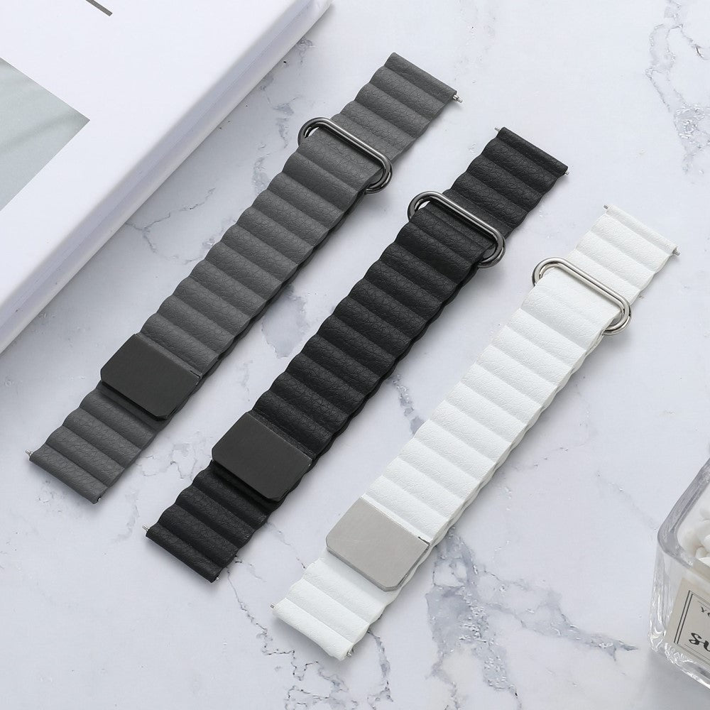 Vildt elegant Universal Ægte læder Urrem - Rød#serie_5