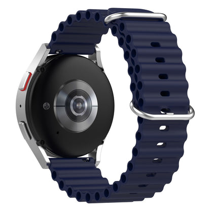 20mm Universal silicone watch strap - Midnight Blue#serie_11