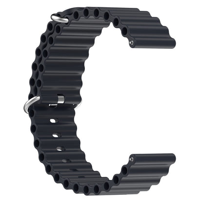 Mega komfortabel Universal Silikone Rem - Sort#serie_12