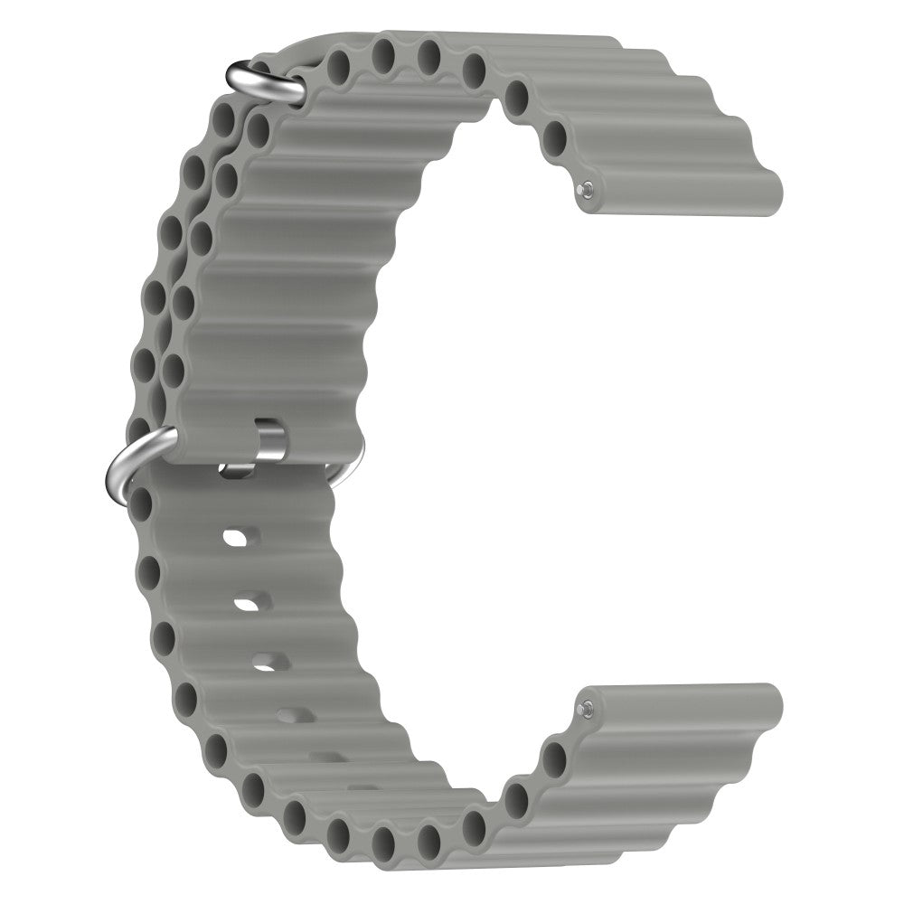 Mega komfortabel Universal Silikone Rem - Sølv#serie_9