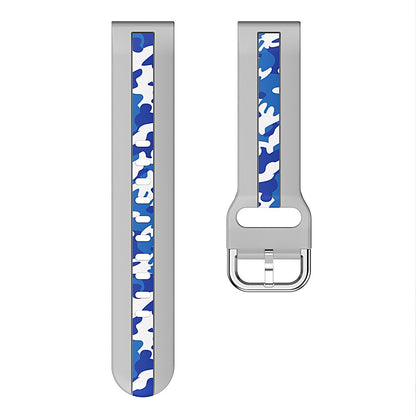Rigtigt elegant Universal Silikone Rem - Blå#serie_4