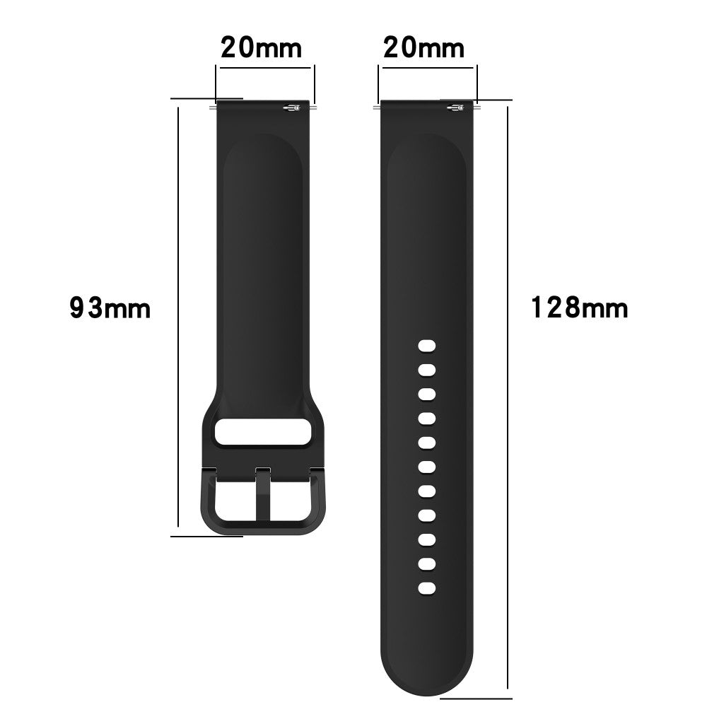 Mega Kønt Silikone Universal Rem passer til Smartwatch - Blå#serie_9