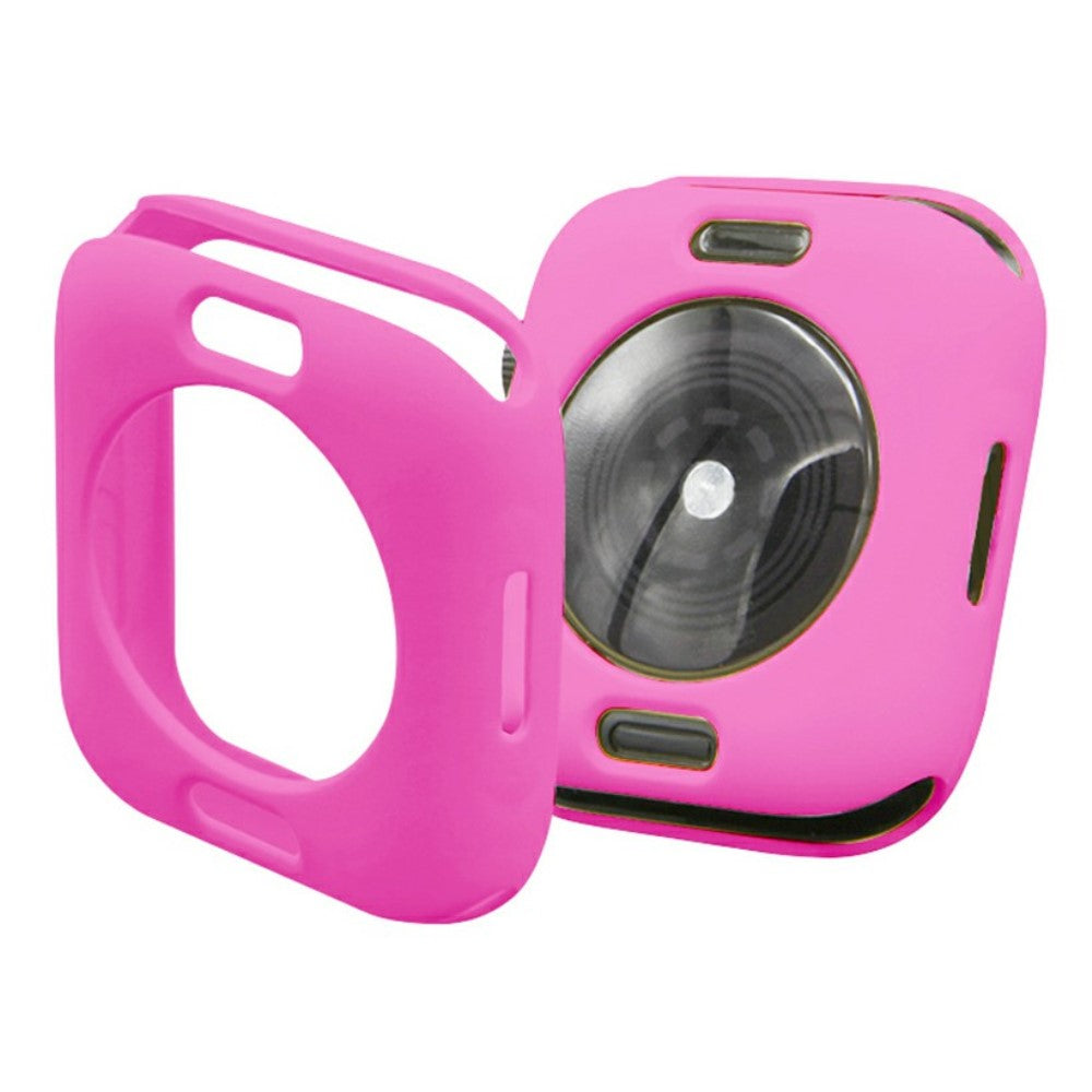 Apple Watch Series 7 41mm  Silikone Bumper  - Pink#serie_1