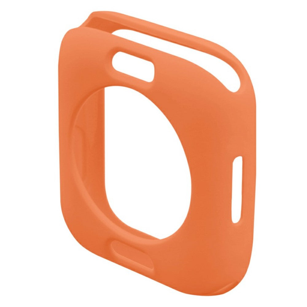 Apple Watch Series 7 41mm  Silikone Bumper  - Orange#serie_4