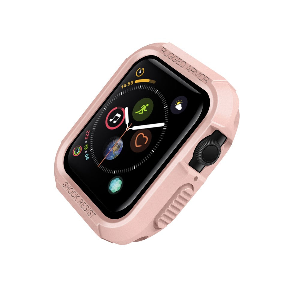 Apple Watch Series 7 41mm  Silikone Bumper  - Pink#serie_3