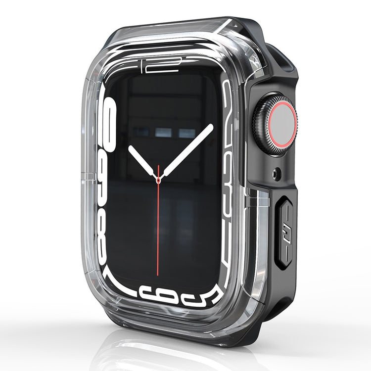 Blå Apple Watch Series 7 41mm Silikone Cover#serie_1