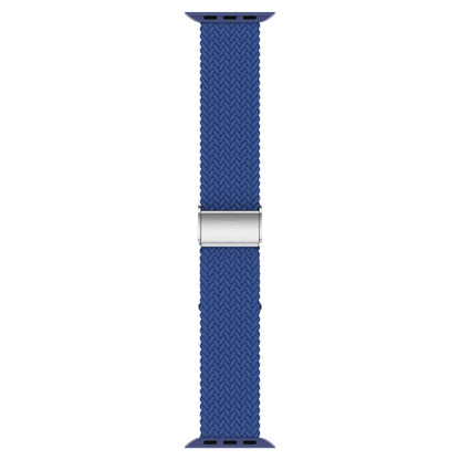 Helt vildt fantastisk Apple Watch Series 7 41mm Stof Urrem - Blå#serie_5