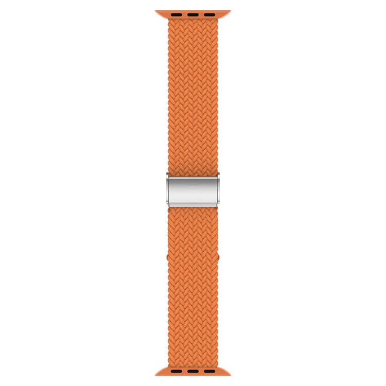 Helt vildt fantastisk Apple Watch Series 7 41mm Stof Urrem - Orange#serie_9