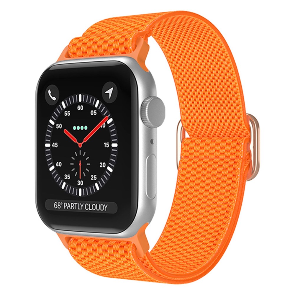 Mega fint Apple Watch Series 7 41mm Stof Urrem - Orange#serie_1