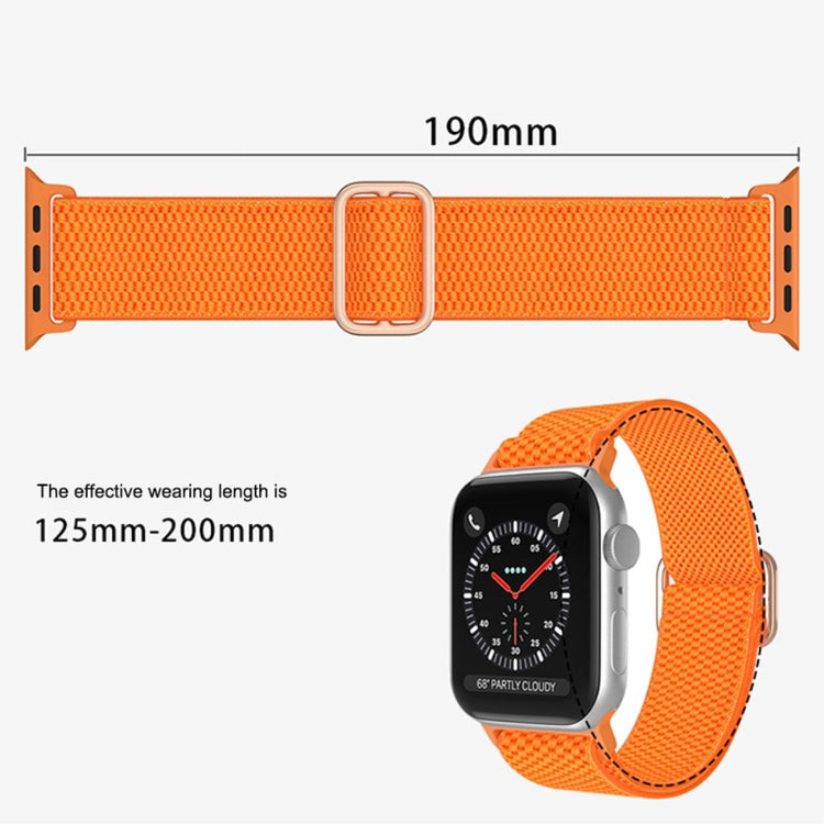 Mega fint Apple Watch Series 7 41mm Stof Urrem - Orange#serie_1