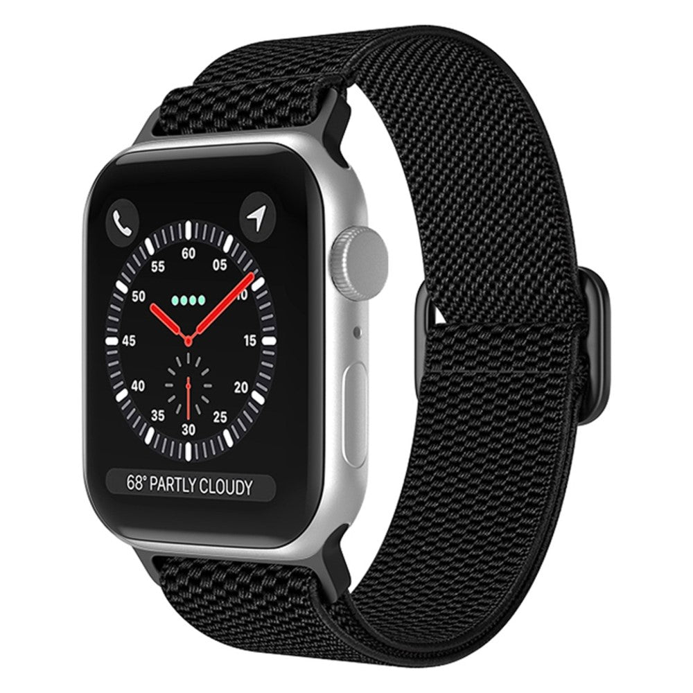 Mega fint Apple Watch Series 7 41mm Stof Urrem - Sort#serie_13