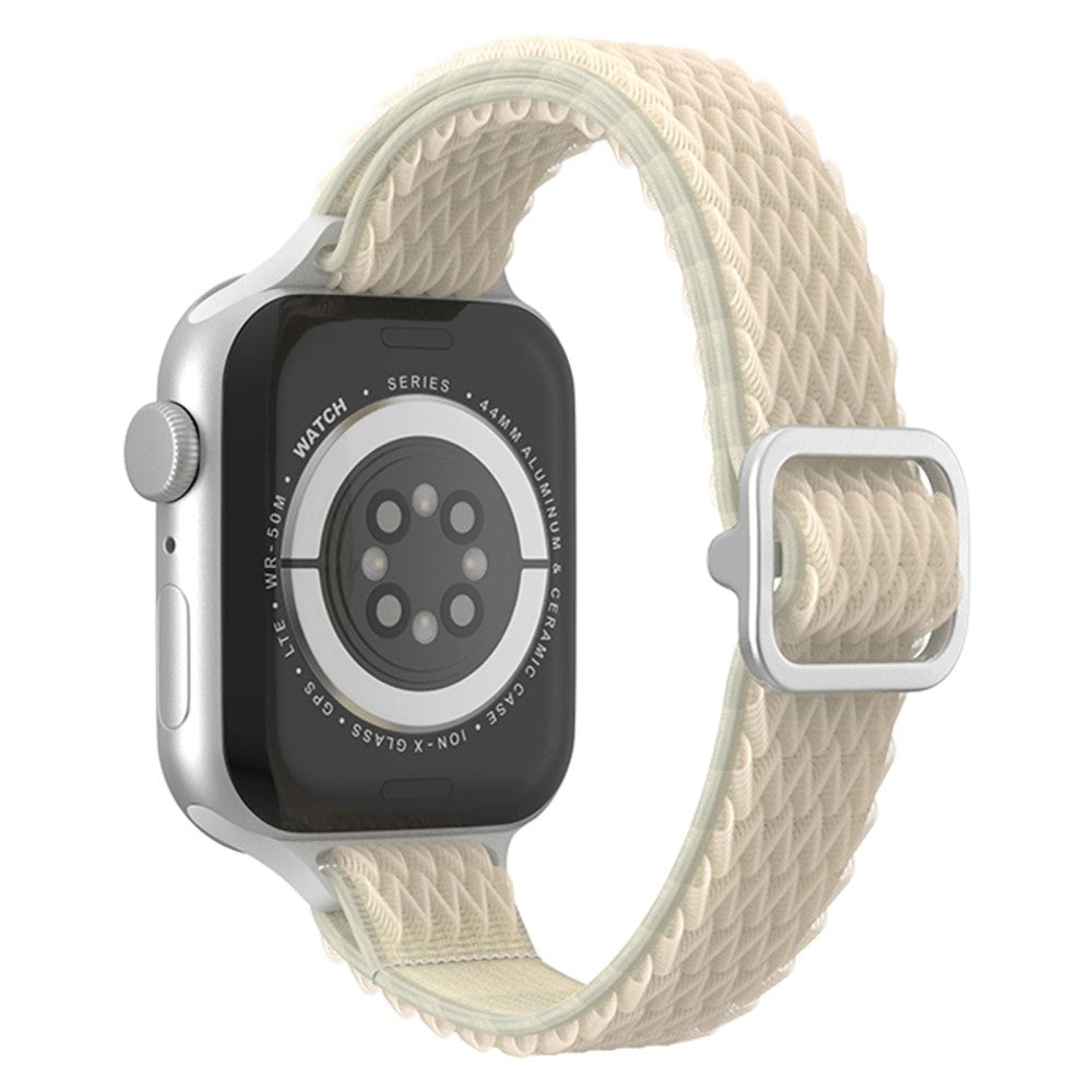 Vildt flot Apple Watch Series 7 41mm Nylon Rem - Brun#serie_5
