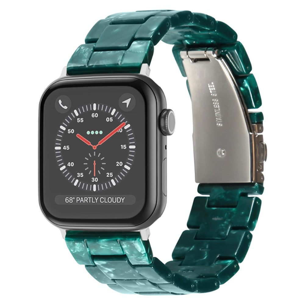 Helt vildt skøn Apple Watch Series 7 41mm  Urrem - Grøn#serie_24