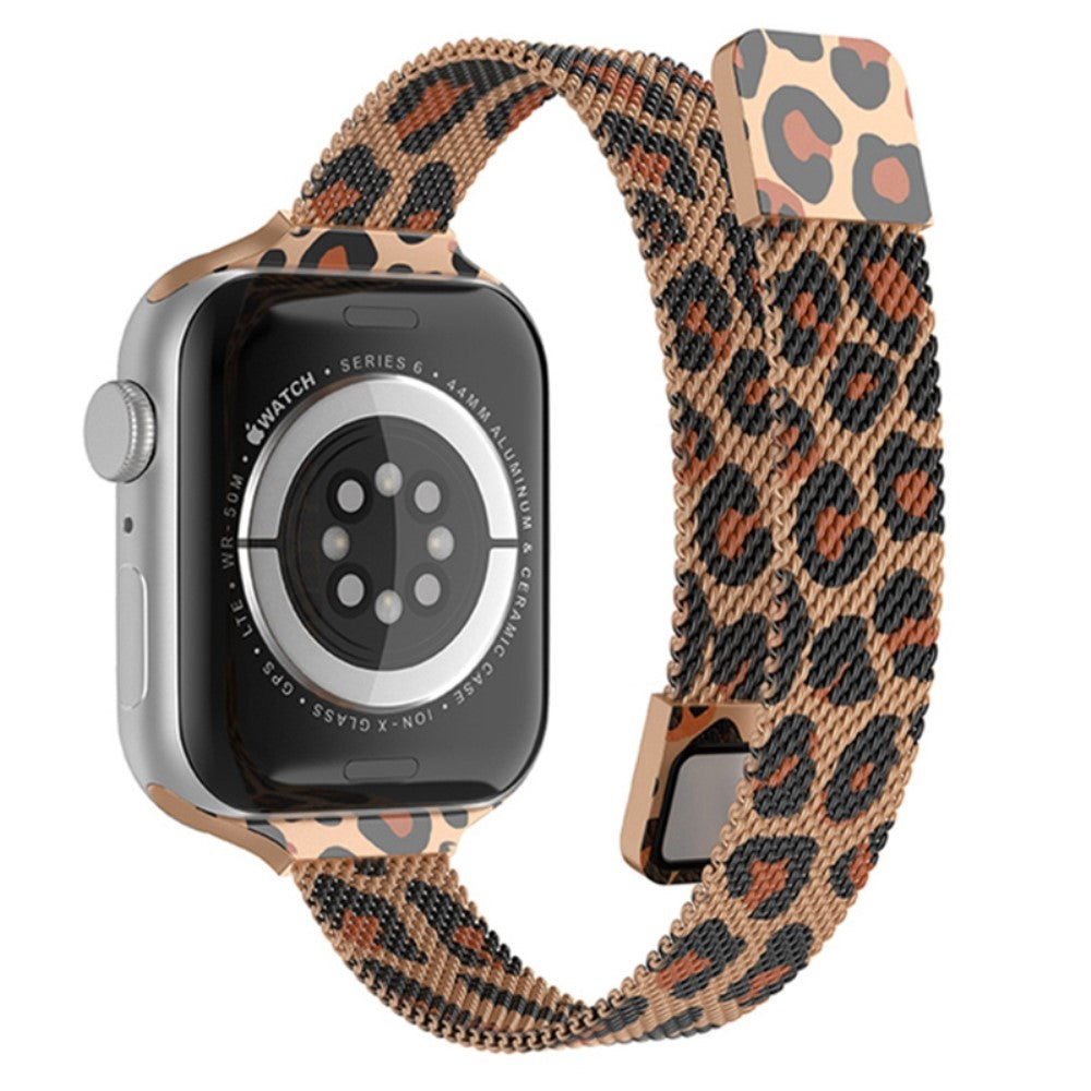 Meget komfortabel Apple Watch Series 7 41mm Metal Rem - Guld#serie_6