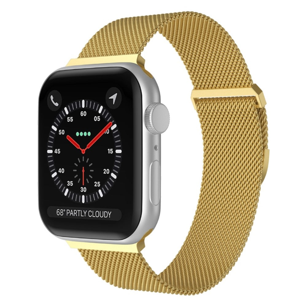 Rigtigt smuk Apple Watch Series 7 41mm Metal Urrem - Guld#serie_3