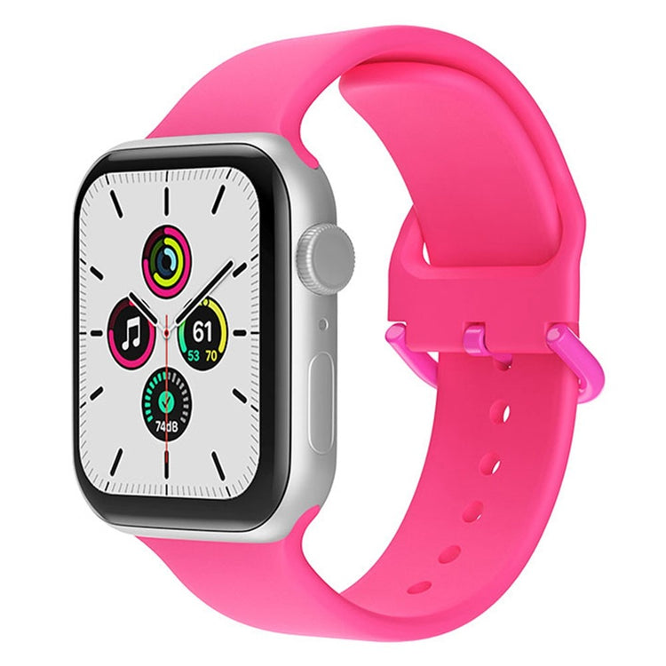 Rigtigt fed Universal Apple Silikone Urrem - Pink#serie_9