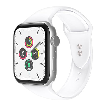 Meget cool Universal Apple Silikone Urrem - Hvid#serie_3