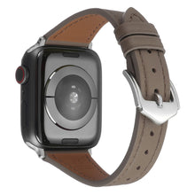 Flot Universal Apple Ægte læder Rem - Sølv#serie_2