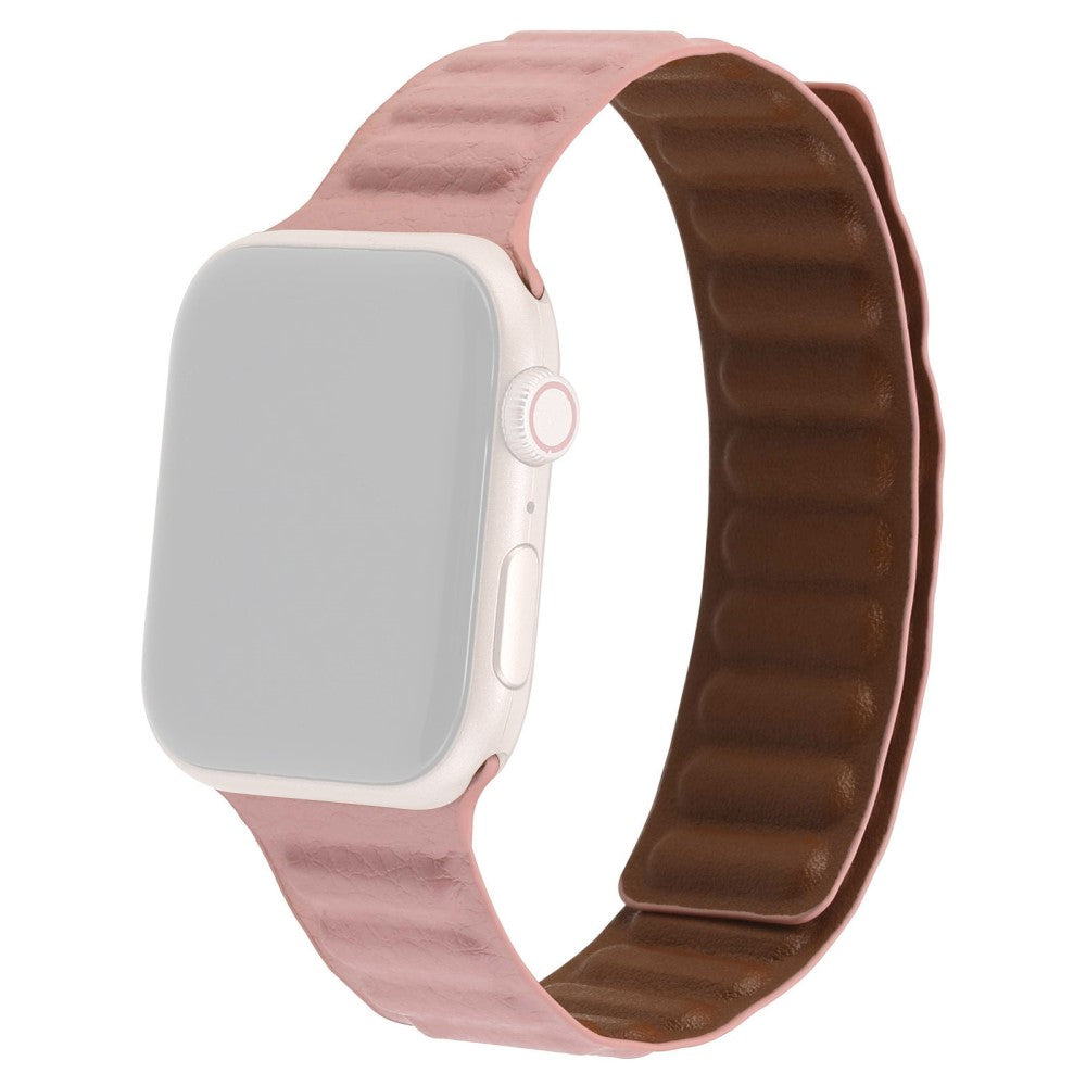 Alle tiders Universal Apple Ægte læder Rem - Pink#serie_12