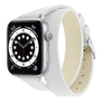 Mega hyvä Apple Watch Series 7 45mm Aitoa nahkaa Ranneke