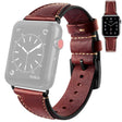 Ihana Apple Watch Series 7 45mm Aitoa nahkaa Ranneke