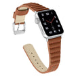 Mega siisti Apple Watch Series 7 45mm Aitoa nahkaa Ranneke