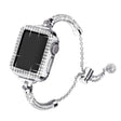 Great Apple Watch Series 7 45mm Metalli ja Strassit Ranneke