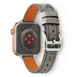 Kestävä Apple Watch Series 7 45mm Aitoa nahkaa Ranneke