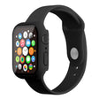 Apple Watch Series 7 45mm Silikoni Ranneke kanssa Suojakuori ja Karkaistu lasi