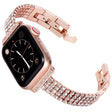 Hieno Apple Watch Series 7 45mm Metalli ja Strassit Ranneke