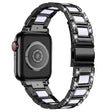 Ihana Apple Watch Series 7 45mm Metalli ja Strassit Ranneke