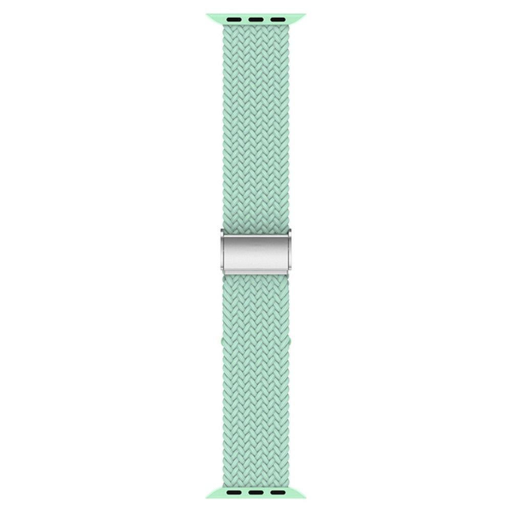 Holdbart Apple Watch Series 7 45mm Stof Urrem - Grøn#serie_9