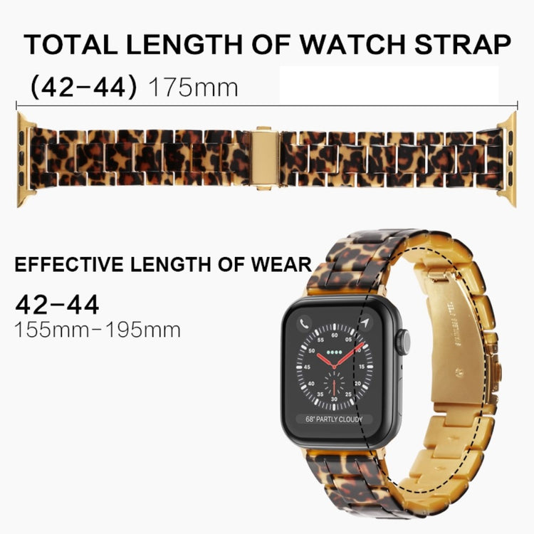 Mega komfortabel Apple Watch Series 7 45mm  Urrem - Blå#serie_3